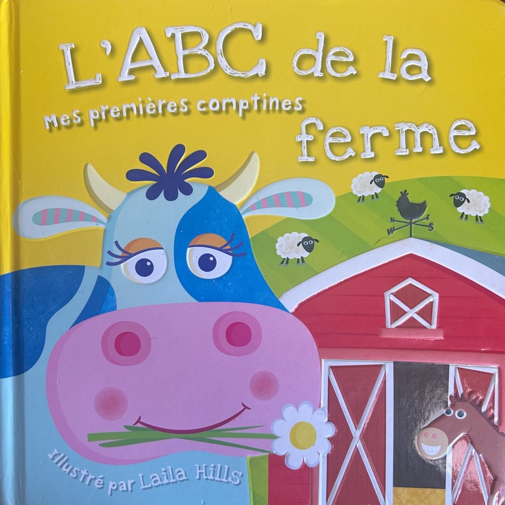 BUNDLE & SAVE🐮 French Farm ABC Children's Board Book